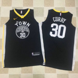 Maillot De Basket Golden State Warriors Kevin Durant 35 Nike Dense Embroidery Noir